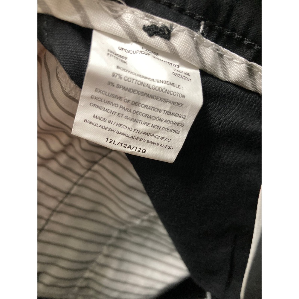 Dickies Women Black Pants Flex Twill Slim Fit 12L Bootcut - Picture 7 of 11